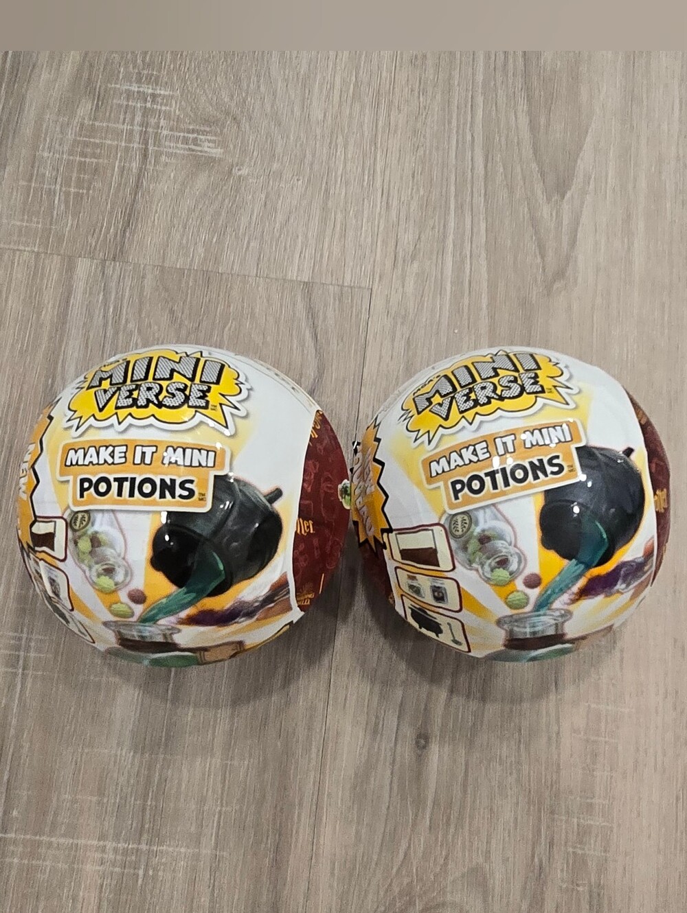 NWT Miniverse Harry Potter Make It Mini Potions Mystery Ball Capsule x2